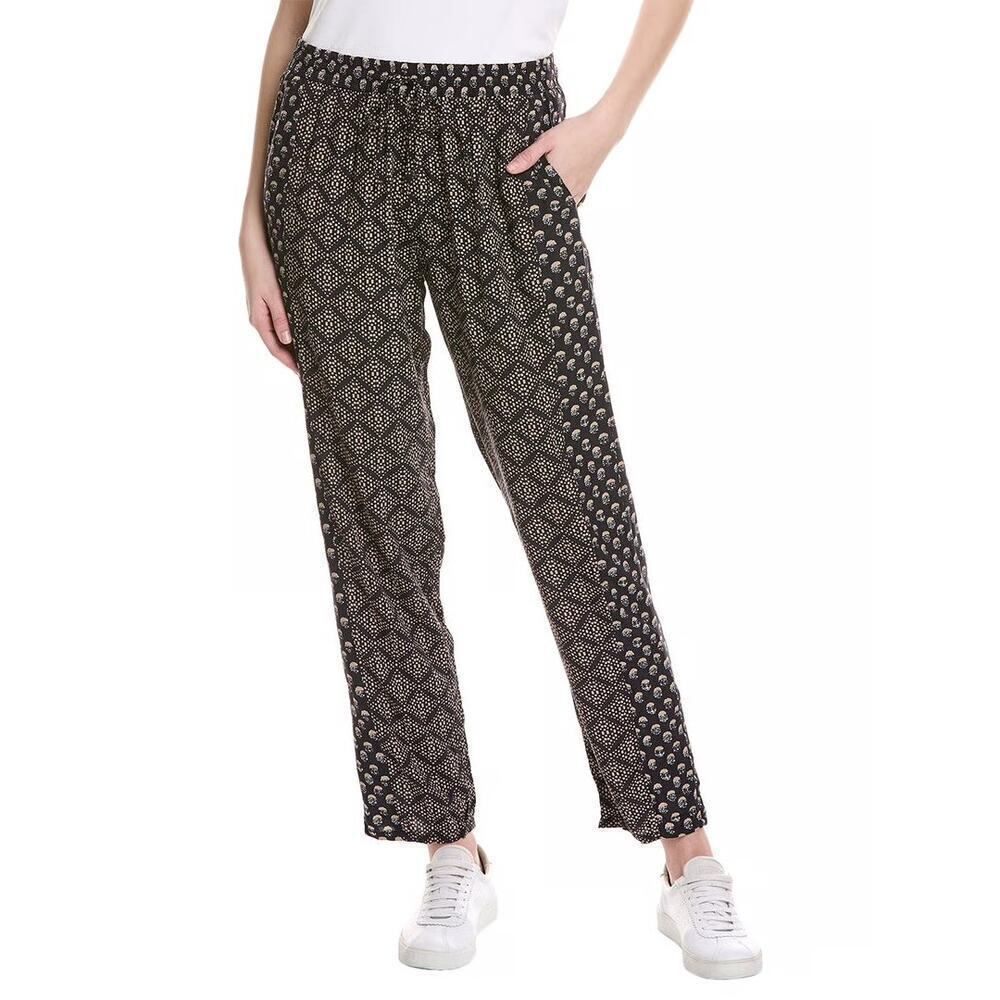 Michael Stars Jordan Flowy Patterned Boho Pants XS